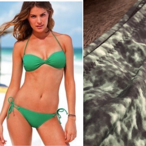 EUC Victorias Secret Maya Twist Bandeau Bikini - Picture 2 of 9